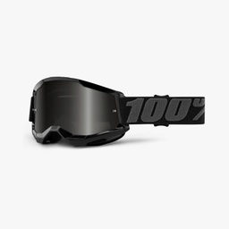 [50030-00001] Antiparra 100% STRATA2 Sand Goggle Black - Smoke Lens