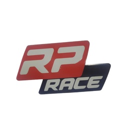 [RP_001] RP RACE EMBLEMA LAMINA ADHESIVA PARA SILENCIADOR